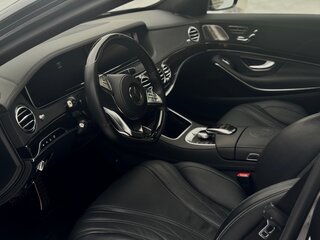 2017 Mercedes-Benz S-Класс AMG 63 AMG Long III (W222, C217), чёрный, 6300000 рублей, вид 3