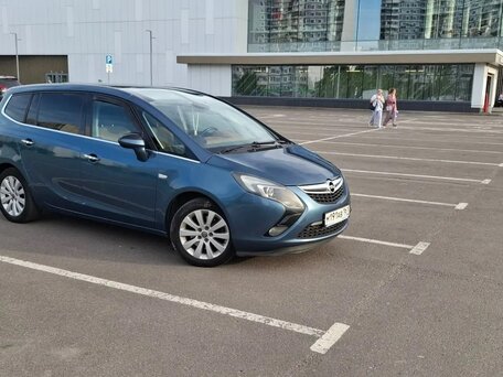 2013 Opel Zafira C, голубой, 890000 рублей, вид 1