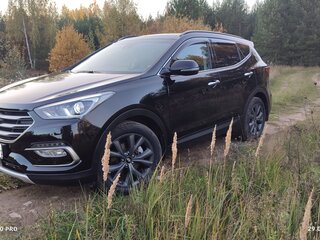 2017 Hyundai Santa Fe III Рестайлинг, чёрный, 2800000 рублей, вид 2