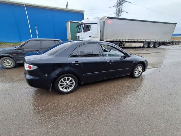 2006 Mazda 6 I (GG) Рестайлинг, чёрный, 200000 рублей - вид 1