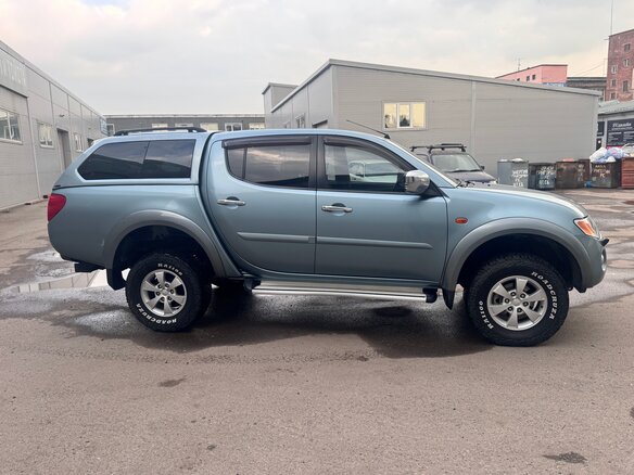2008 Mitsubishi L200 IV, серый, 1670000 рублей - вид 4