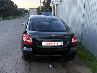 2014 Lada (ВАЗ) Granta I, чёрный, 285000 рублей, вид 2