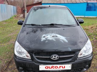 2008 Hyundai Getz I Рестайлинг, чёрный, 430000 рублей, вид 1