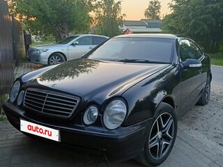 2001 Mercedes-Benz CLK-Класс 230 I (W208) Рестайлинг, чёрный, 730000 рублей, вид 1