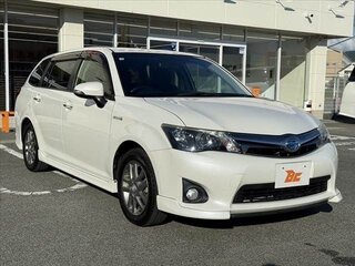 2015 Toyota Corolla Fielder XI (E160, E170, E180), белый, 1300000 рублей, вид 3
