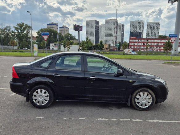 2007 Ford Focus II, чёрный - вид 7
