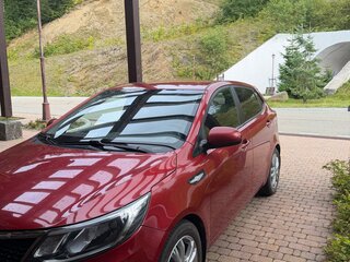 2016 Kia Rio III Рестайлинг, красный, 960000 рублей, вид 2