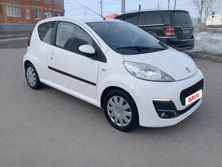 2012 Peugeot 107 I Рестайлинг 2, белый, 429000 рублей, вид 1