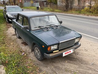 2008 Lada (ВАЗ) 2107, зелёный, 110000 рублей, вид 4