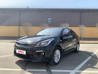 2018 Kia Rio IV, чёрный, 1300000 рублей, вид 1
