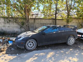 2003 Toyota Celica VII (T230) Рестайлинг, чёрный, 350000 рублей, вид 1