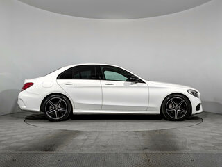 2017 Mercedes-Benz C-Класс 180 9G-TRONIC IV (W205), белый, 2250000 рублей, вид 4