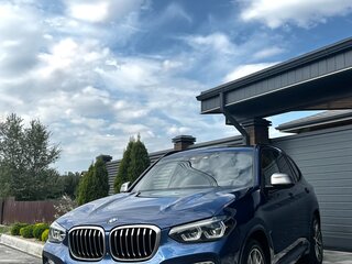 2018 BMW X3 M40i III (G01), синий, 4580000 рублей, вид 1