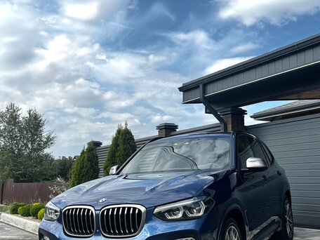 2018 BMW X3 M40i III (G01), синий, 4580000 рублей, вид 1