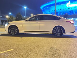 2015 Hyundai Genesis II, белый, 1895000 рублей, вид 3