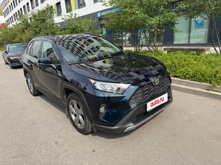2019 Toyota RAV4 V (XA50), синий, 3600000 рублей, вид 4