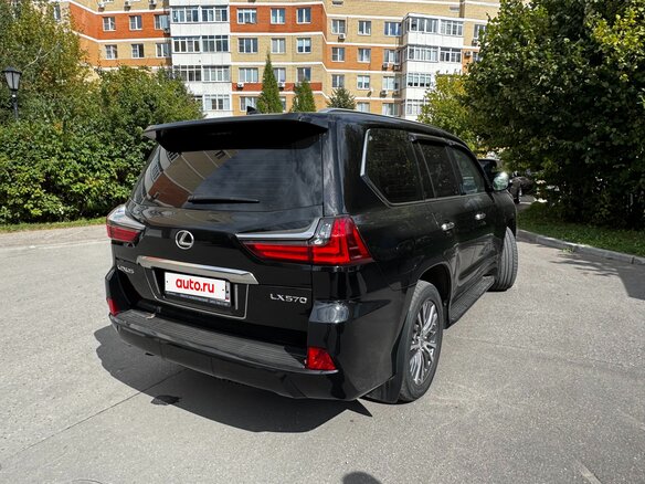 2018 Lexus LX 570 III Рестайлинг 2, чёрный, 9800000 рублей - вид 25