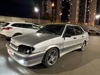 2003 Lada (ВАЗ) 2115, серый, 130000 рублей, вид 1