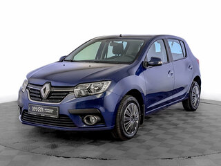 2018 Renault Sandero II Рестайлинг, синий, 1020000 рублей, вид 1