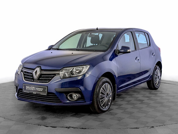 2018 Renault Sandero II Рестайлинг, синий