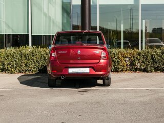 2011 Renault Logan I Рестайлинг, красный, 350000 рублей, вид 4