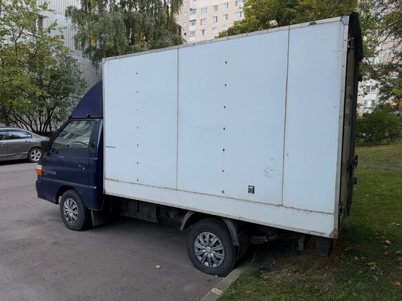 2008 Hyundai Porter, синий, 790000 рублей - вид 1