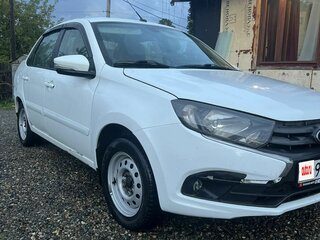 2019 Lada (ВАЗ) Granta I Рестайлинг, белый, 492000 рублей, вид 1