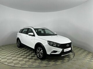 2019 Lada (ВАЗ) Vesta SW Cross I, белый, 839000 рублей, вид 3