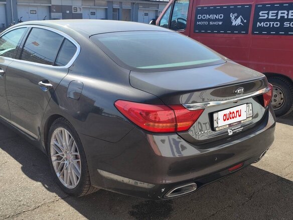 2013 Kia Quoris I, коричневый, 2100000 рублей - вид 15