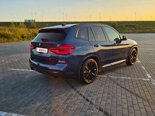2019 BMW X3 M40d III (G01), синий, 5100000 рублей, вид 3