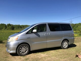 2003 Toyota Alphard I, серебристый, 800000 рублей, вид 4