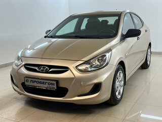 2014 Hyundai Solaris I, бежевый, 790000 рублей, вид 1