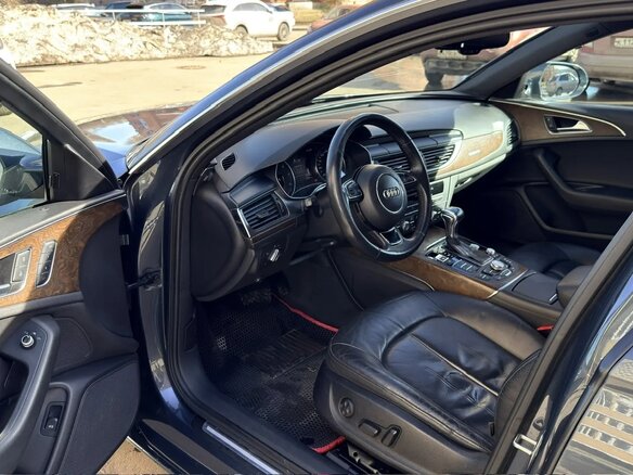 2014 Audi A6 IV (C7), синий, 2300000 рублей - вид 17