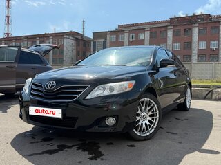 2009 Toyota Camry VI (XV40) Рестайлинг, чёрный, 1550000 рублей, вид 2