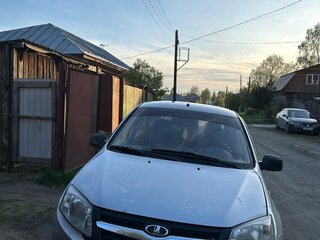 2013 Lada (ВАЗ) Granta I, серебристый, 280000 рублей, вид 2