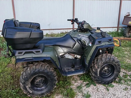 2012 Polaris Sportsman 800, зелёный, 599000 рублей, вид 5
