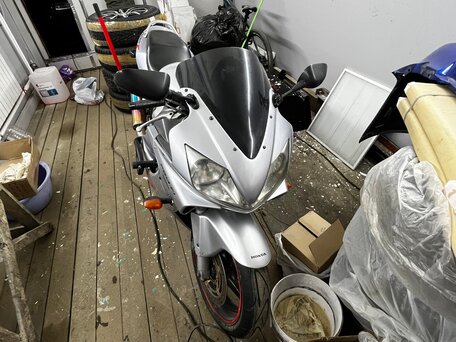 2001 Honda CBR 600F, серый, 400000 рублей, вид 2
