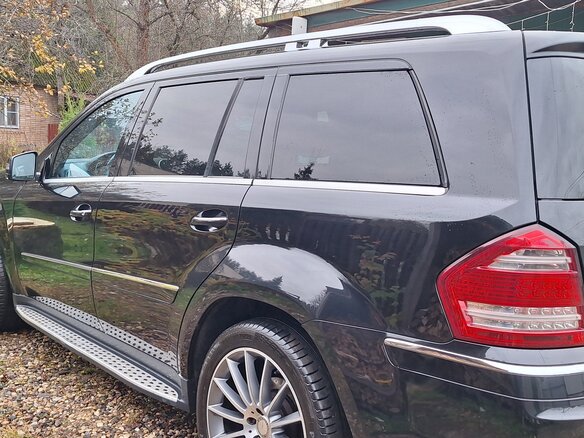 2012 Mercedes-Benz GL-Класс 350 I (X164) Рестайлинг, чёрный, 1950000 рублей - вид 4