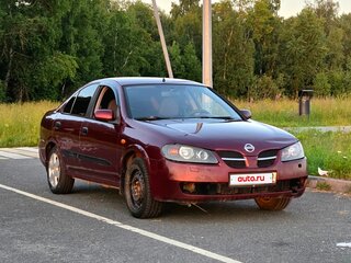 2005 Nissan Almera II (N16) Рестайлинг, красный, 250000 рублей, вид 3