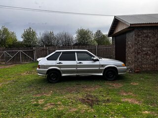 2007 Lada (ВАЗ) 2114, серебристый, 90000 рублей, вид 2