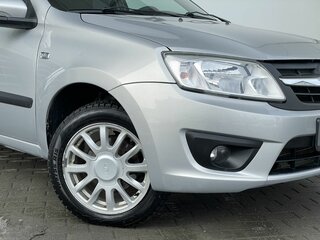 2018 Lada (ВАЗ) Granta I, серебристый, 477000 рублей, вид 4