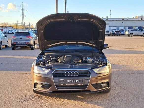 2012 Audi A4 IV (B8) Рестайлинг, коричневый, 1250000 рублей - вид 8