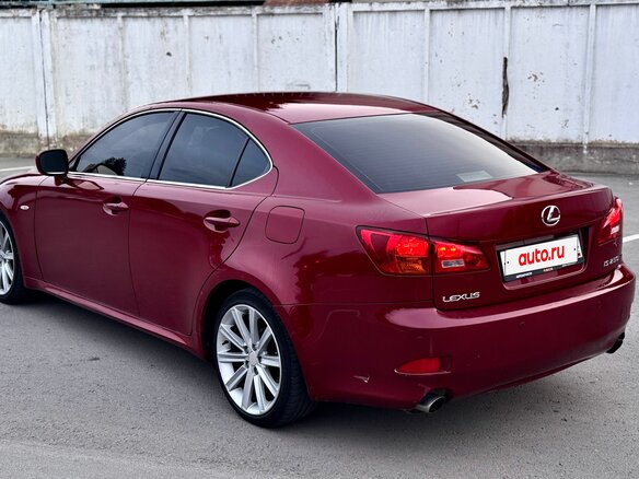 2007 Lexus IS 250 II, красный, 920000 рублей - вид 6
