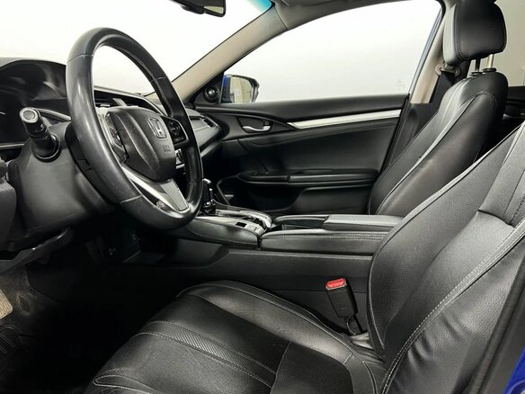 2015 Honda Civic X, синий, 1610000 рублей - вид 9