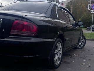 2008 Hyundai Sonata ТагАЗ IV (EF) Рестайлинг, чёрный, 300000 рублей, вид 4