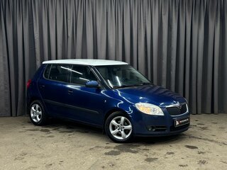 2008 Skoda Fabia II, синий, 634777 рублей, вид 2
