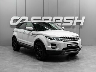 2011 Land Rover Range Rover Evoque 6-speed I, белый, 1599000 рублей, вид 1