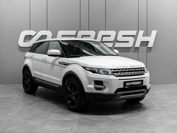 2011 Land Rover Range Rover Evoque 6-speed I, белый