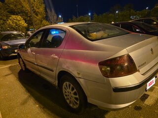 2006 Peugeot 407, серебристый, 200000 рублей, вид 4