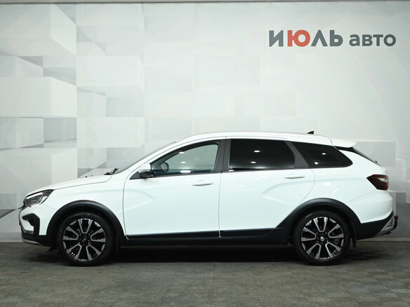 2024 Lada (ВАЗ) Vesta SW Cross I Рестайлинг (NG), белый - вид 8